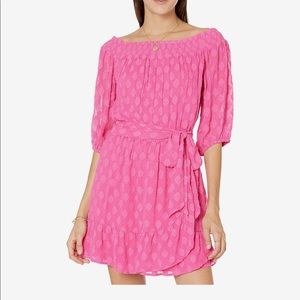 Lilly Pulitzer Rochelle dress color is  Plumeria pink daiquiri